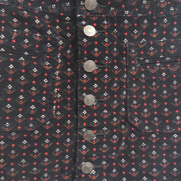 Free People: Joanie Corduroy Pocket Skirt Size 26 - Picture 3 of 9